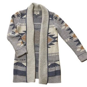 Lucky Brand Chunky Long Cardigan